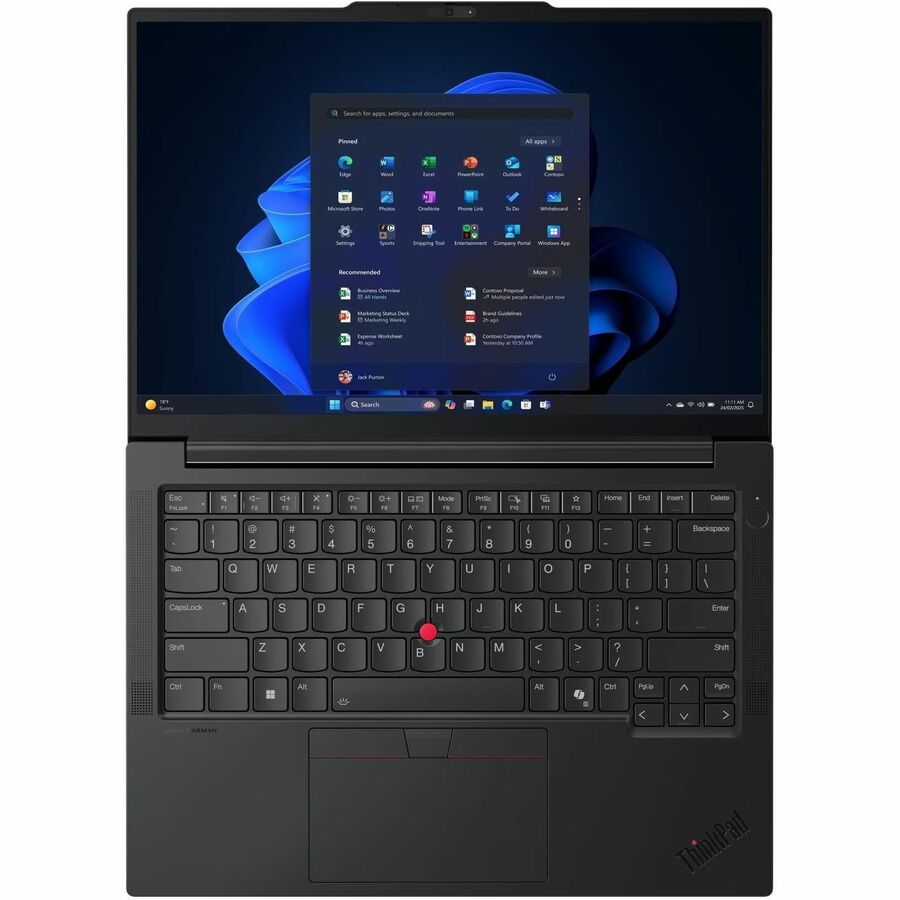 Alternate-Image3 Image for Lenovo ThinkPad E14 Gen 7 21T9002MUS 14" Touchscreen Notebook - WUXGA - 60 Hz - Intel Core 5 210H - 16 GB - 512 GB SSD - English Keyboard - Black