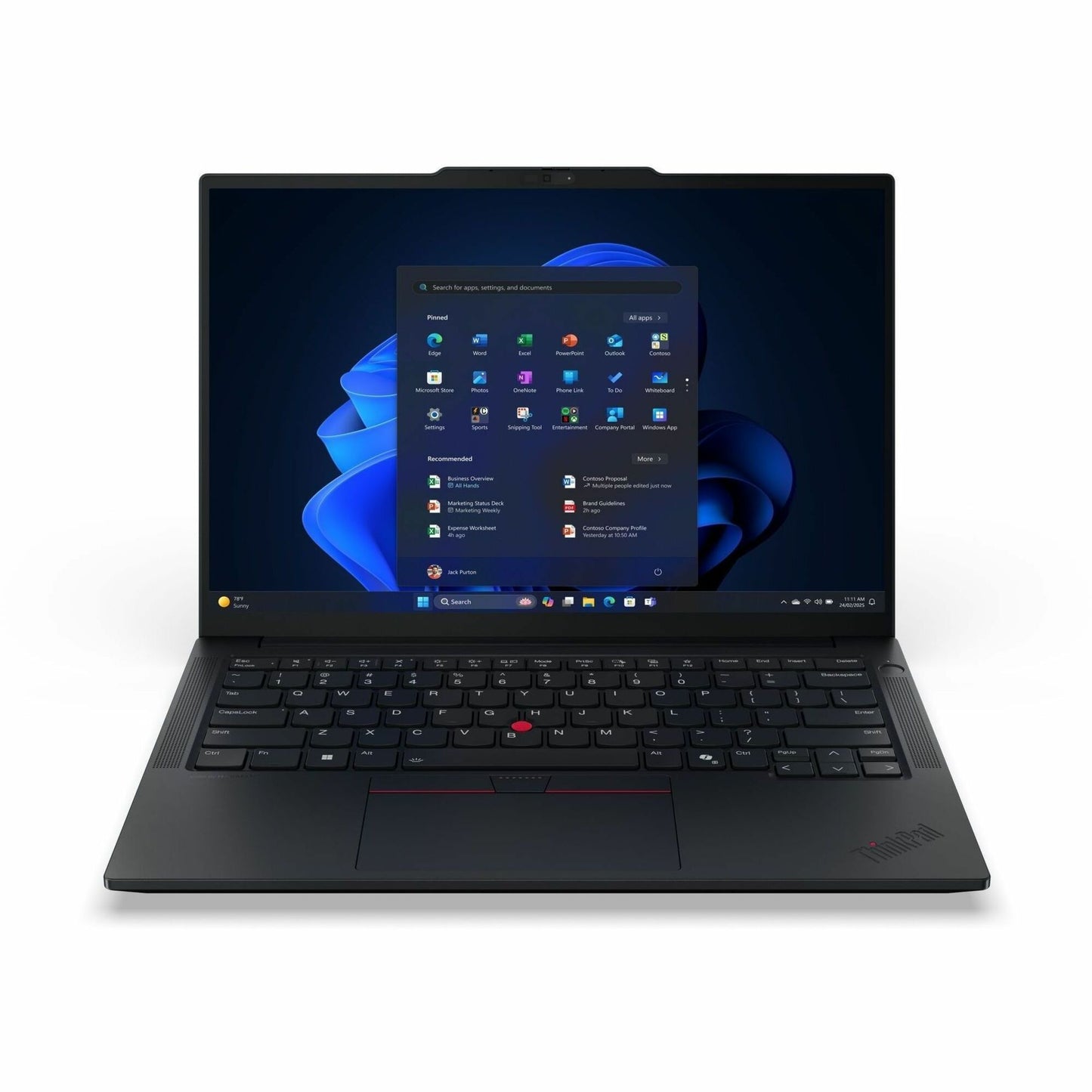 Main Image for Lenovo ThinkPad E14 Gen 7 21SX003EUS 14" Touchscreen Notebook - WUXGA - 60 Hz - Intel Core Ultra 5 225U - 16 GB - 512 GB SSD - English Keyboard - Black