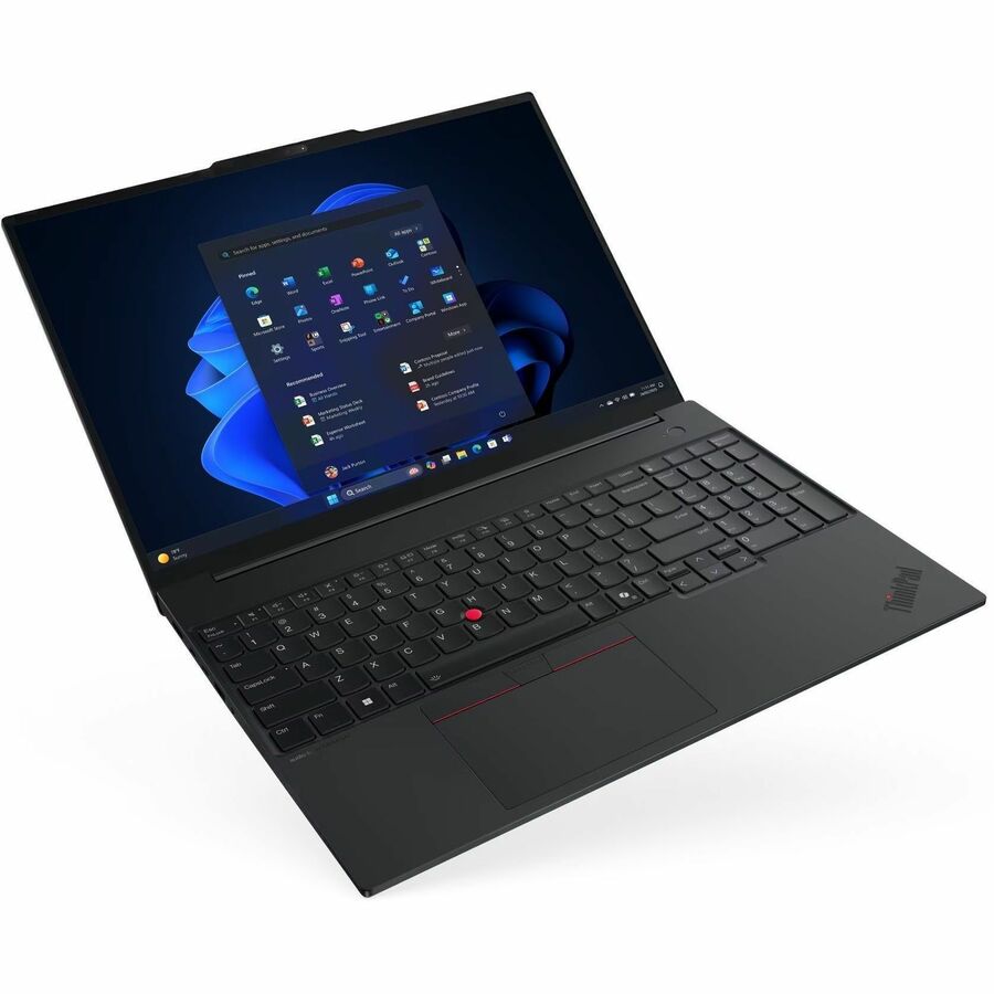 Alternate-Image5 Image for Lenovo ThinkPad E16 Gen 3 21SR0035US 16" Notebook - WUXGA - 60 Hz - Intel Core Ultra 5 225U - 16 GB - 256 GB SSD - English Keyboard - Black