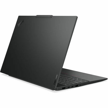 Rear Image for Lenovo ThinkPad E16 Gen 3 21SR0033US 16" Notebook - WUXGA - 60 Hz - Intel Core Ultra 7 255H - 16 GB - 512 GB SSD - English Keyboard - Black