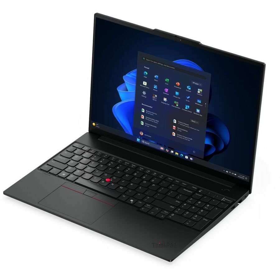 Alternate-Image4 Image for Lenovo ThinkPad E16 Gen 3 21SR0033US 16" Notebook - WUXGA - 60 Hz - Intel Core Ultra 7 255H - 16 GB - 512 GB SSD - English Keyboard - Black