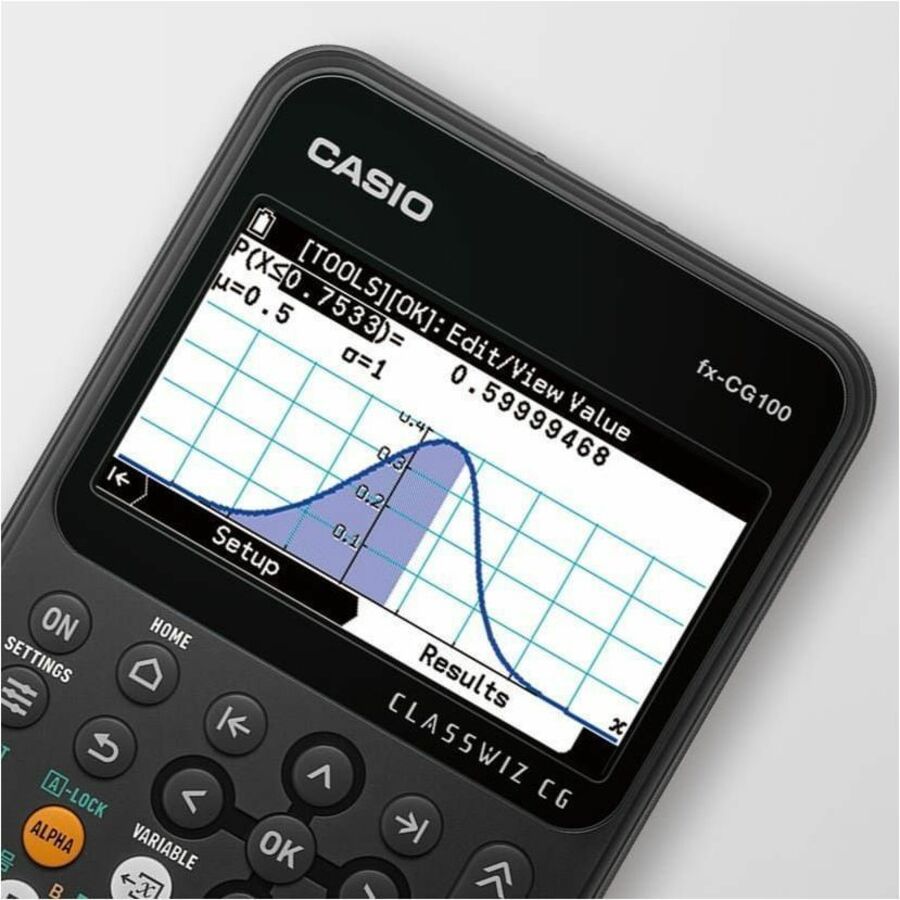Alternate-Image3 Image for Casio ClassWiz fx-CG100 Graphing Calculator