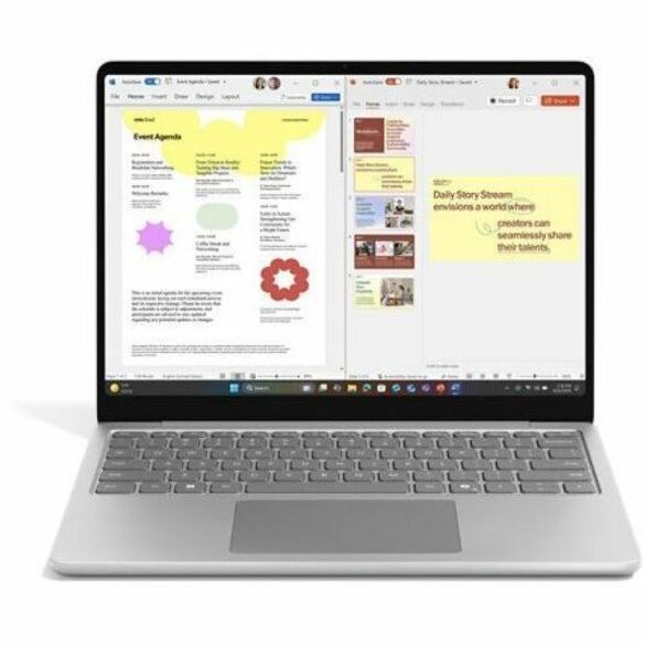 Alternate-Image2 Image for Microsoft Surface Laptop 13" Touchscreen Copilot+ PC Notebook - 60 Hz - Qualcomm Snapdragon X Plus - 16 GB - 256 GB Flash Memory - English Keyboard - Platinum