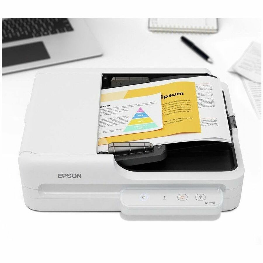 Alternate-Image7 Image for Epson B11B273201 Large Format Flatbed/ADF Scanner - 600 x 1200 dpi Optical