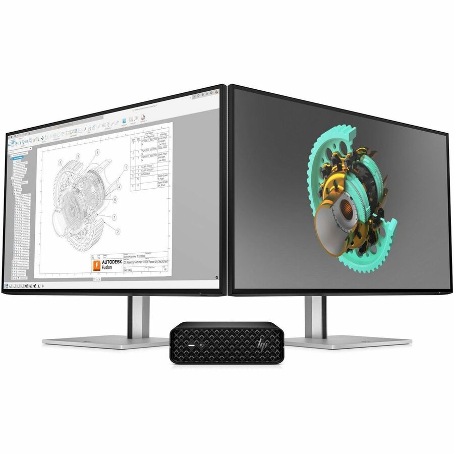 Alternate-Image1 Image for HP Z2 Mini G1i Workstation - 1 x Intel Core Ultra 7 265 - 32 GB - 1 TB SSD - Mini PC - Black