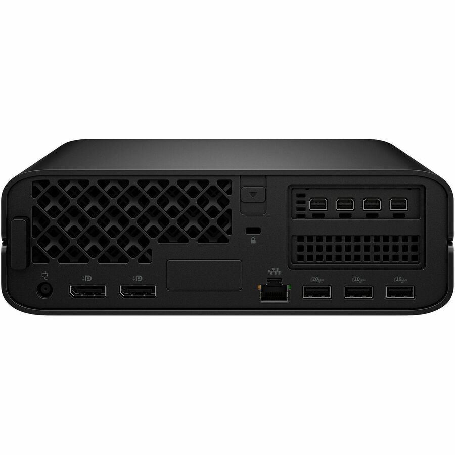 Rear Image for HP Z2 Mini G1i Workstation - 1 x Intel Core Ultra 7 265 - 16 GB - 512 GB SSD - Mini PC - Black