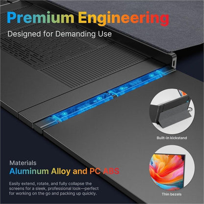 Alternate-Image5 Image for Mobile Pixels Trio 3.0 Pro 101-1004P06 14" Class LCD Monitor - 16:10