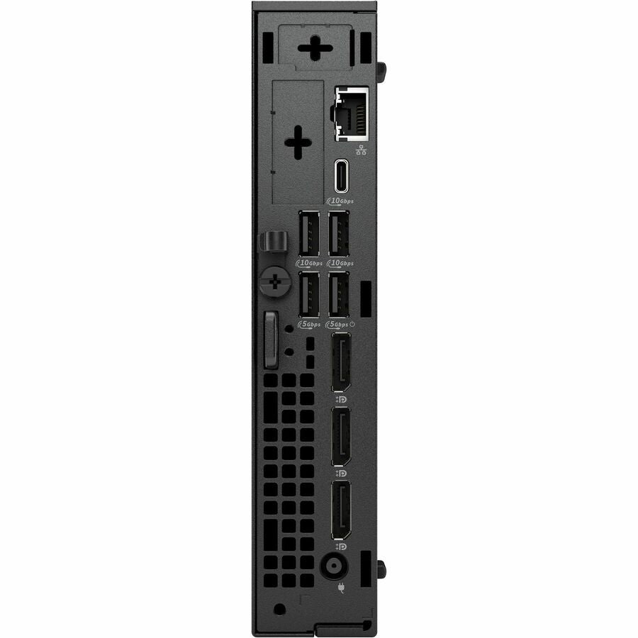 Rear Image for Dell Pro QBM1250 Desktop Computer - Intel Core Ultra 7 265 - vPro Technology - 16 GB - 256 GB SSD - Micro PC