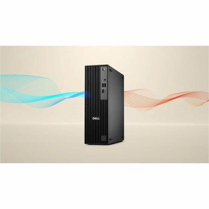 Alternate-Image3 Image for Dell Pro Slim QCS1250 Desktop Computer - Intel Core Ultra 5 235 - vPro Technology - 16 GB - 256 GB SSD - Slim PC - Standard Black