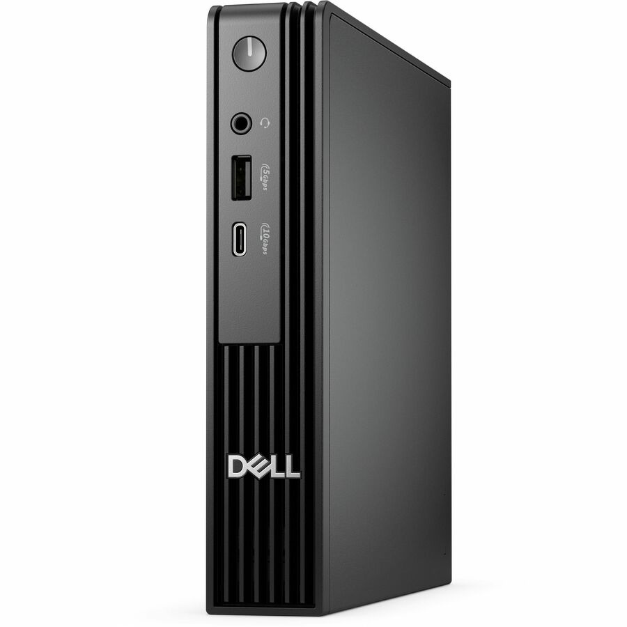 Left Image for Dell Pro Micro QCM1250 Desktop Computer - Intel Core Ultra 7 265T - vPro Technology - 16 GB - 256 GB SSD - Micro PC