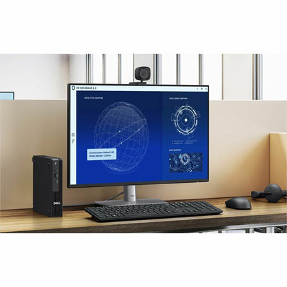 Life-Style Image for Dell Pro Micro QCM1250 Desktop Computer - Intel Core Ultra 7 265T - vPro Technology - 16 GB - 256 GB SSD - Micro PC