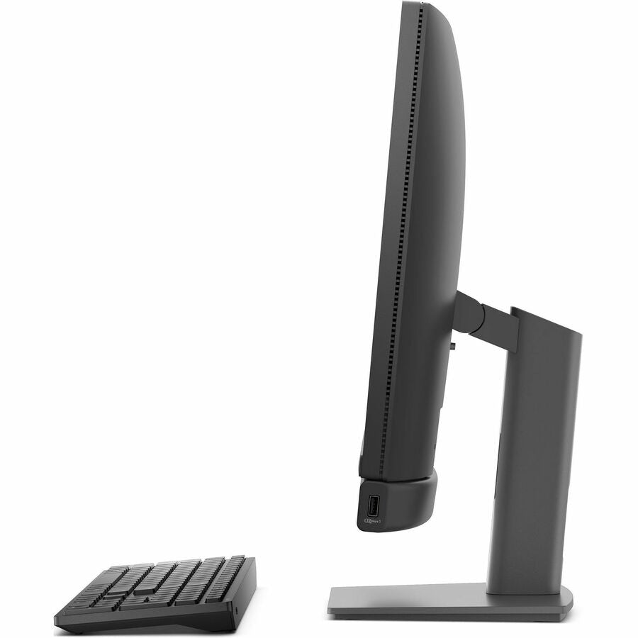 Left Image for Dell Pro 24 QC24250 All-in-One Computer - Intel Core Ultra 5 245 - vPro Technology - 16 GB - 256 GB SSD - 23.8" Full HD - Desktop - Textured Black