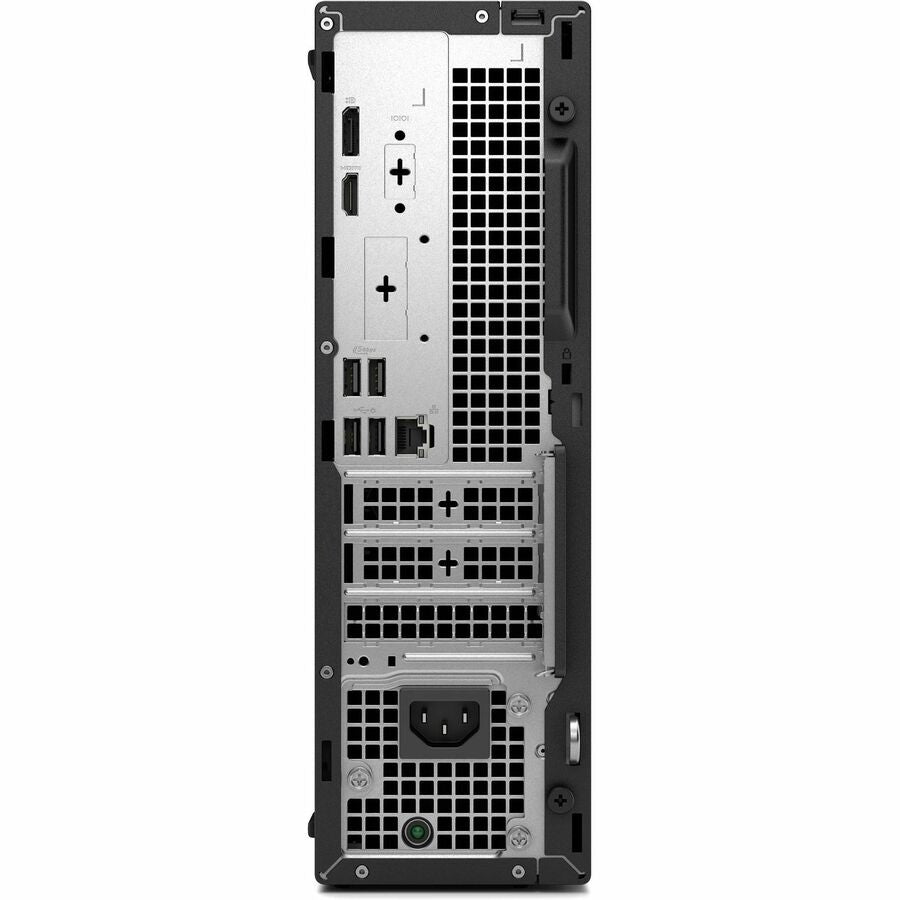 Rear Image for Dell Pro QCS1250 Desktop Computer - Intel Core Ultra 5 235 - vPro Technology - 16 GB - 256 GB SSD - Slim PC - Standard Black