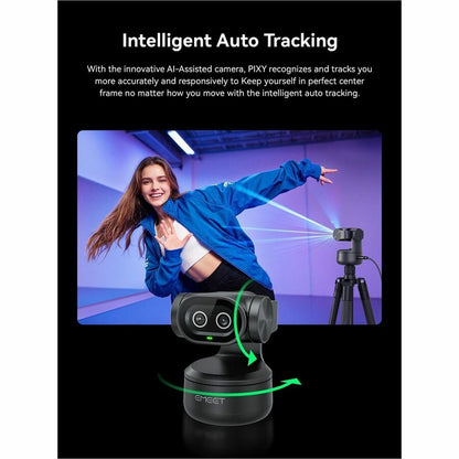 Alternate-Image5 Image for EMEET Pixy Dual-lens 4K PTZ Webcam with Gesture Control and Auto Tracking, Work with EMEET STUDIO