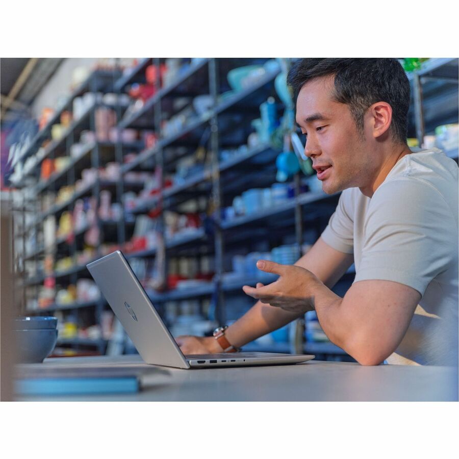 Alternate-Image5 Image for HP ProBook 4 G1i 14" Notebook - WUXGA - Intel Core Ultra 5 225U - 16 GB - 512 GB SSD - English Keyboard - Pike Silver