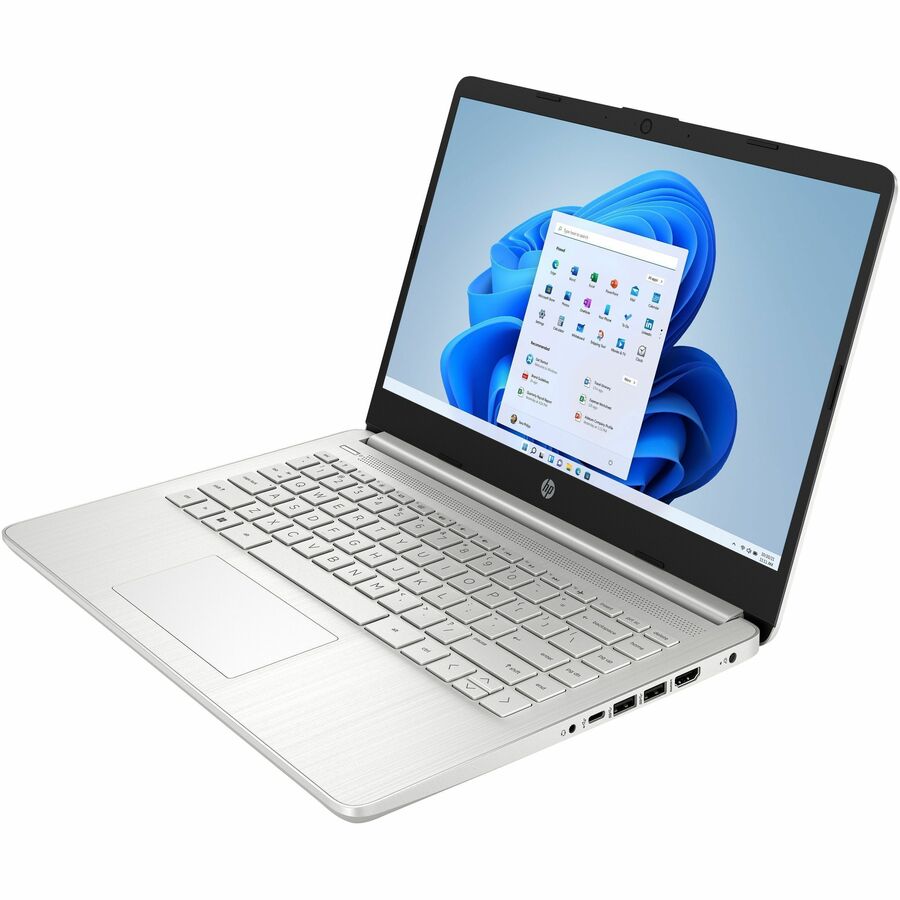 Alternate-Image1 Image for HP 14-d3000 14-dq3875nr 14" Notebook - HD - Intel Pentium Silver N6000 - 4 GB - 64 GB Flash Memory - Natural Silver
