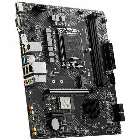 Main Image for MSI H610M-G WIFI Gaming Desktop Motherboard - Intel H610 Chipset - Socket LGA-1700 - Micro ATX