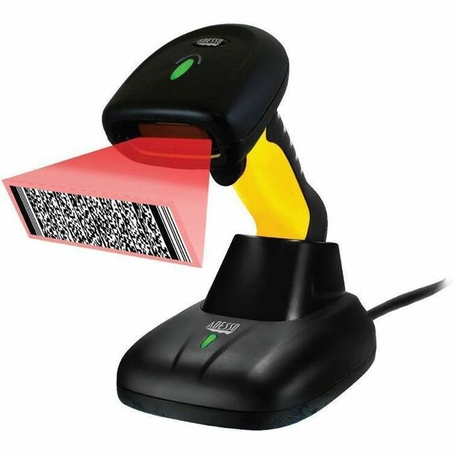 Main Image for Adesso Bluetooth & 2.4Ghz Wireless Antimicrobial & Waterproof 2D Barcode Scanner