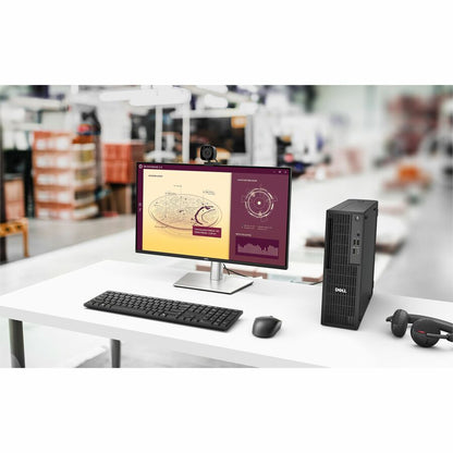 Alternate-Image1 Image for Dell Pro Slim QCS1250 Desktop Computer - Intel Core Ultra 7 265 - 16 GB - 512 GB SSD - Slim PC - Standard Black