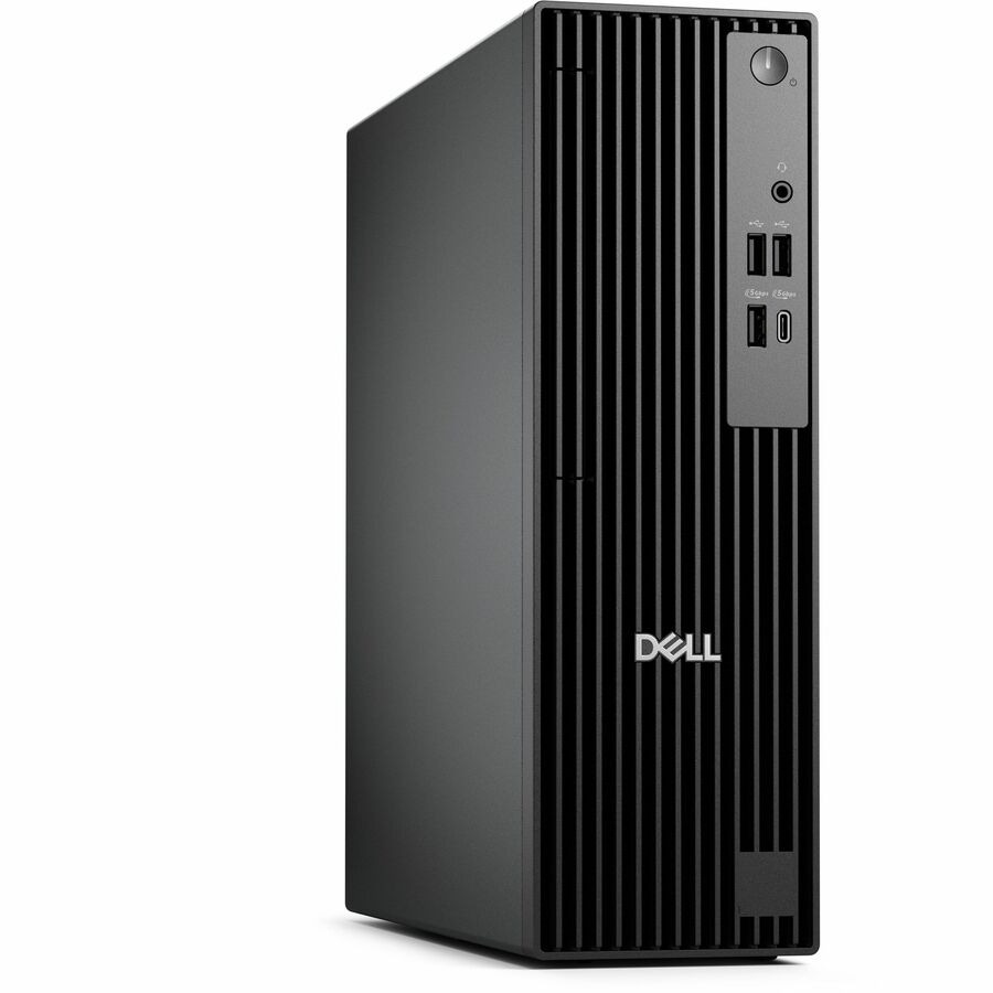 Right Image for Dell Pro Slim QCS1250 Desktop Computer - Intel Core Ultra 7 265 - 16 GB - 512 GB SSD - Slim PC - Standard Black