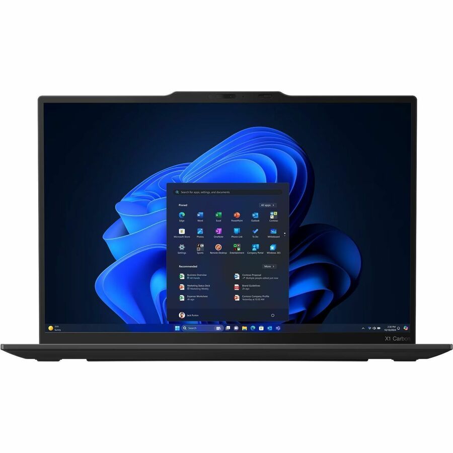 Alternate-Image4 Image for Lenovo ThinkPad X1 Carbon Gen 13 21NX00FRUS 14" Ultrabook - WUXGA - 60 Hz - Intel Core Ultra 5 225U - Intel Evo Platform - 16 GB - 512 GB SSD - English Keyboard - Black Paint