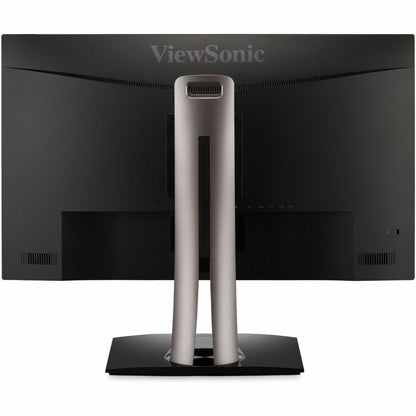 Rear Image for ViewSonic VP2756A-2K 27 Inch 1440p ColorPro Monitor, IPS Display with 100% sRGB and Pantone Validated for Professional Photo Editing, Advanced Ergonomics, 90W USB-C, HDMI, and DisplayPort Inputs