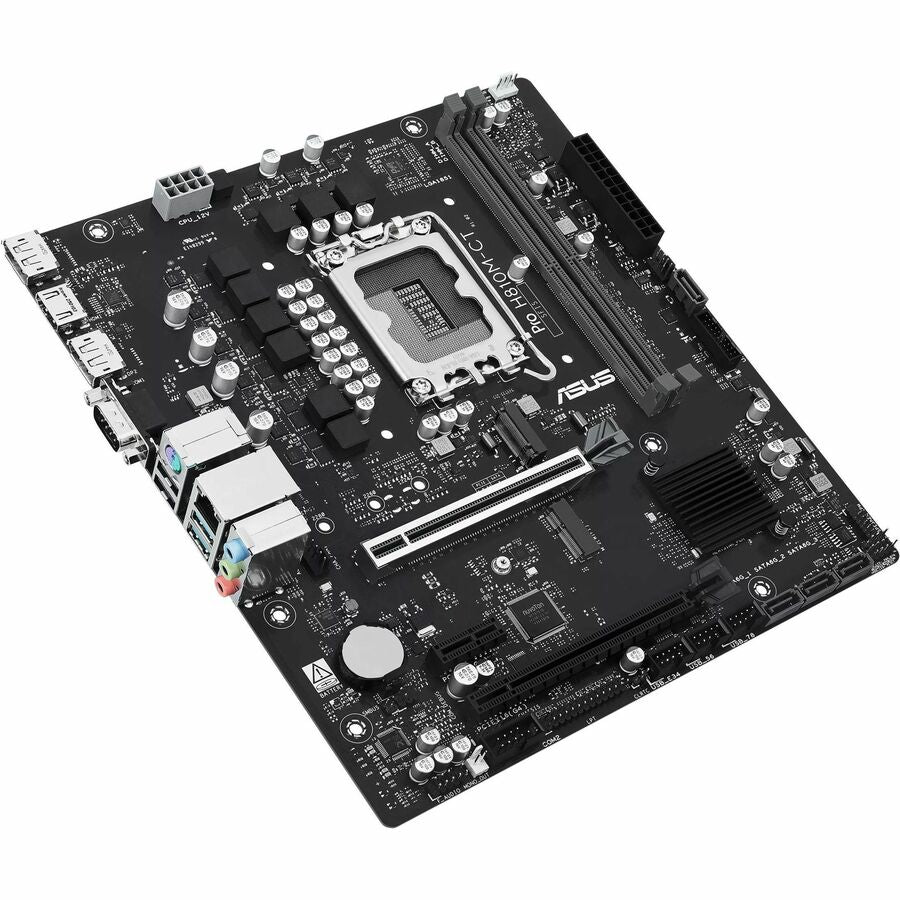Alternate-Image2 Image for Asus Pro H810M-CT-CSM Desktop Motherboard - Intel H810 Chipset - Socket LGA-1851 - Micro ATX