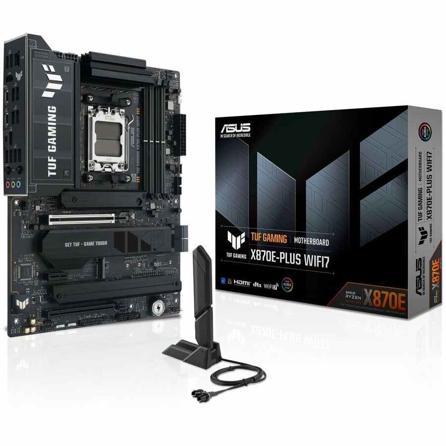 Alternate-Image6 Image for TUF X870E-PLUS WIFI7 Gaming Desktop Motherboard - AMD X870E Chipset - Socket AM5 - ATX