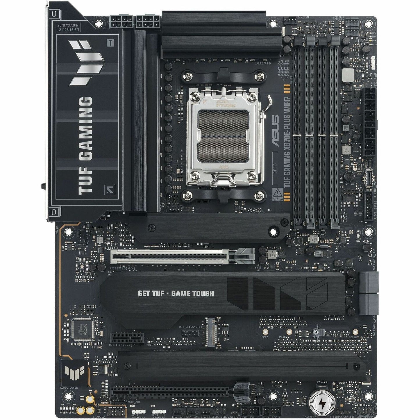 Main Image for TUF X870E-PLUS WIFI7 Gaming Desktop Motherboard - AMD X870E Chipset - Socket AM5 - ATX