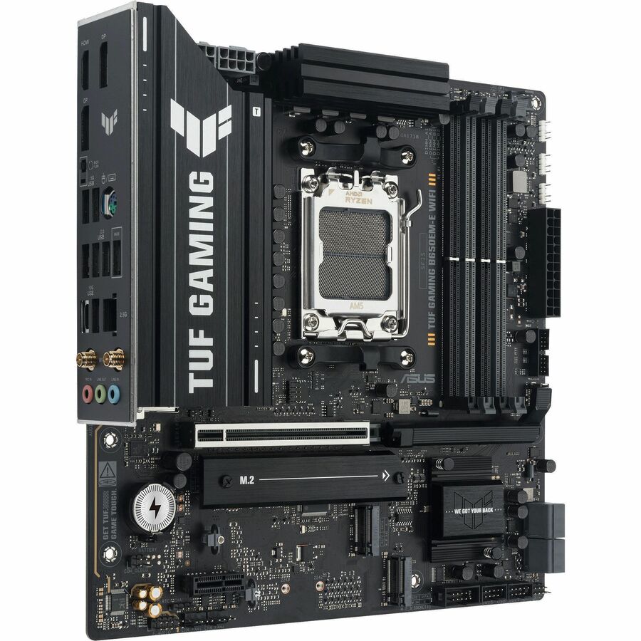 Alternate-Image2 Image for TUF GAMING B650EM-E WIFI Gaming Desktop Motherboard - AMD B650 Chipset - Socket AM5 - Micro ATX