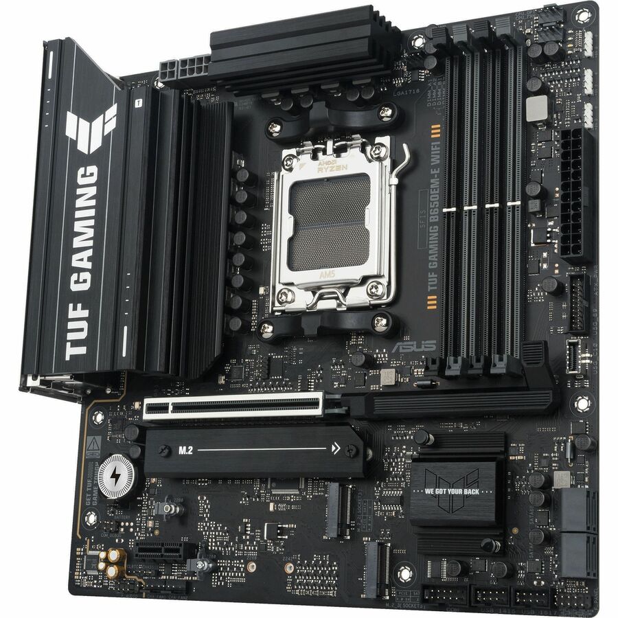 Alternate-Image3 Image for TUF GAMING B650EM-E WIFI Gaming Desktop Motherboard - AMD B650 Chipset - Socket AM5 - Micro ATX