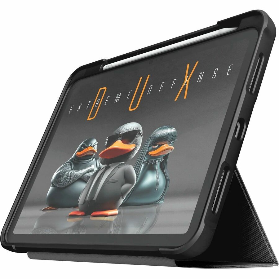 Bottom Image for STM Goods Dux Ultra Rugged Carrying Case Apple iPad (10th Generation), iPad (11th Generation) Tablet - Black