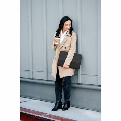 Alternate-Image1 Image for STM Goods Origin Carrying Case (Sleeve) for 13" to 14" Apple MacBook Pro - Black Slate