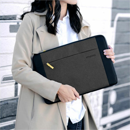 Life-Style Image for STM Goods Kin Carrying Case (Sleeve) for 13" to 14" Apple MacBook Pro - Black Slate