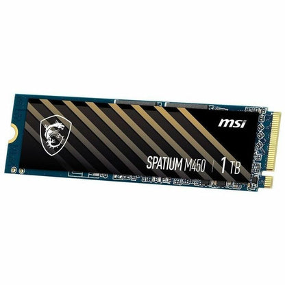 Alternate-Image5 Image for MSI SPATIUM M450 SM450N1TBV1 1 TB Solid State Drive - M.2 2280 Internal - PCI Express NVMe (PCI Express NVMe 4.0 x4)
