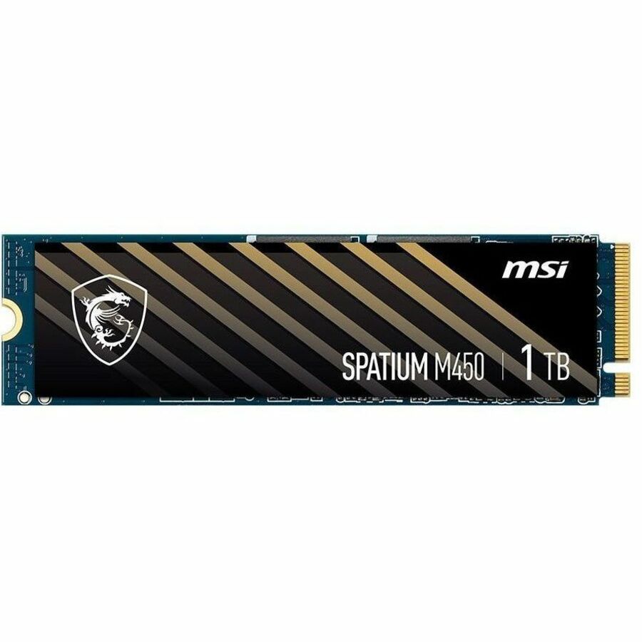 Alternate-Image6 Image for MSI SPATIUM M450 SM450N1TBV1 1 TB Solid State Drive - M.2 2280 Internal - PCI Express NVMe (PCI Express NVMe 4.0 x4)