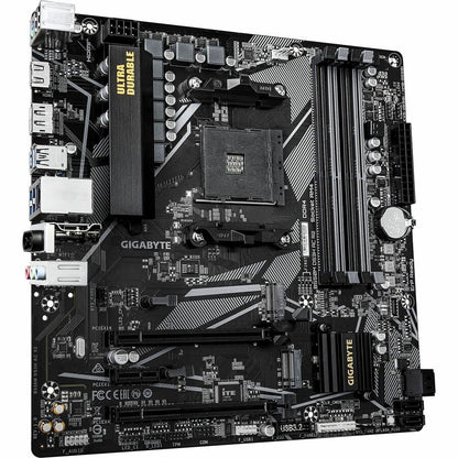 Alternate-Image1 Image for GIGABYTE Ultra Durable B550M DS3H AC R2 Gaming Desktop Motherboard - AMD B550 Chipset - Socket AM4 - Micro ATX