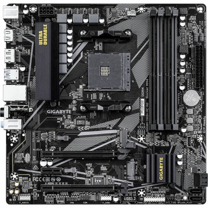 Main Image for GIGABYTE Ultra Durable B550M DS3H AC R2 Gaming Desktop Motherboard - AMD B550 Chipset - Socket AM4 - Micro ATX