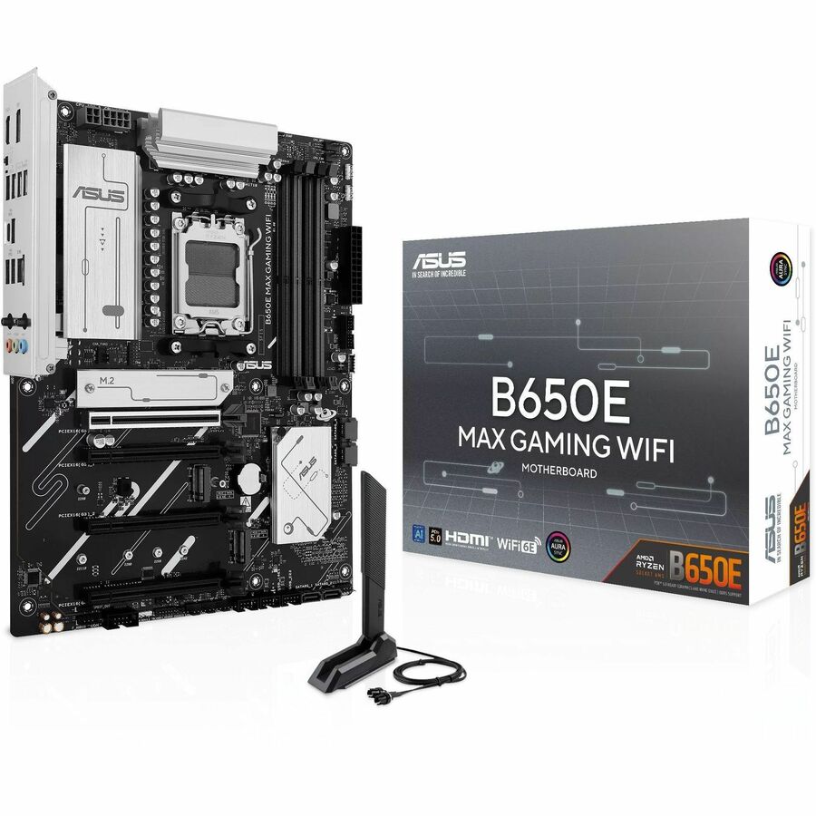 Alternate-Image3 Image for Asus B650E MAX GAMING WIFI Gaming Desktop Motherboard - AMD B650 Chipset - Socket AM5 - ATX