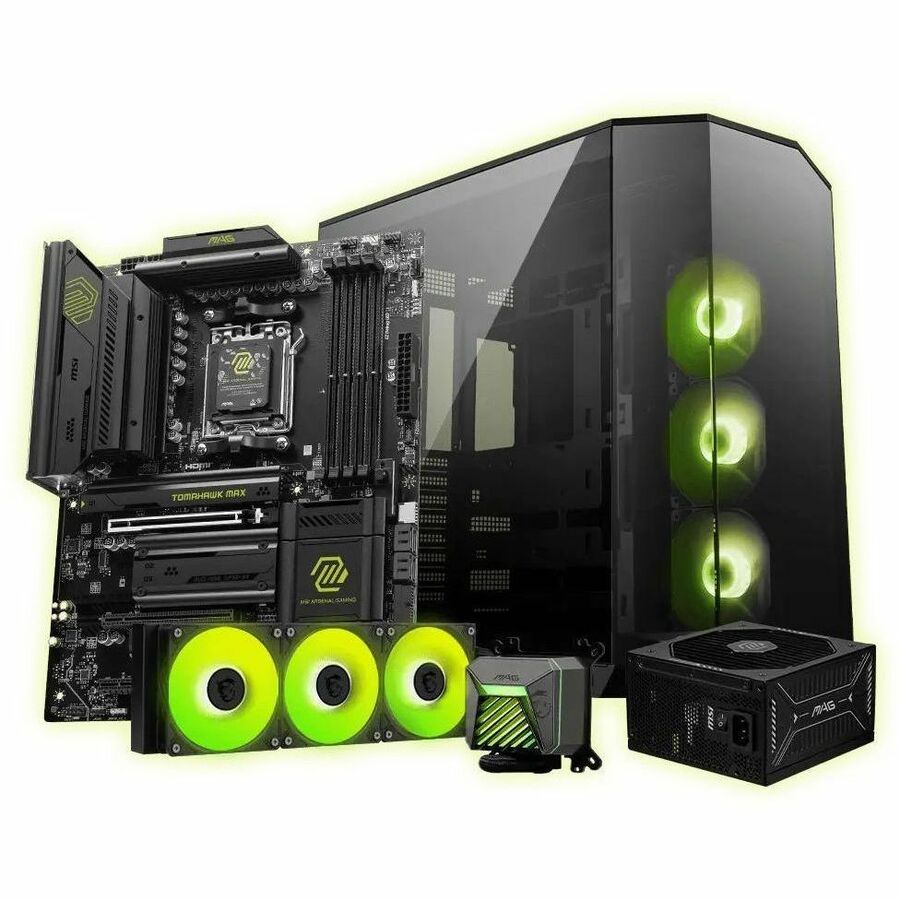 Alternate-Image2 Image for MSI MAG A650GLS PCIE5 650W Power Supply