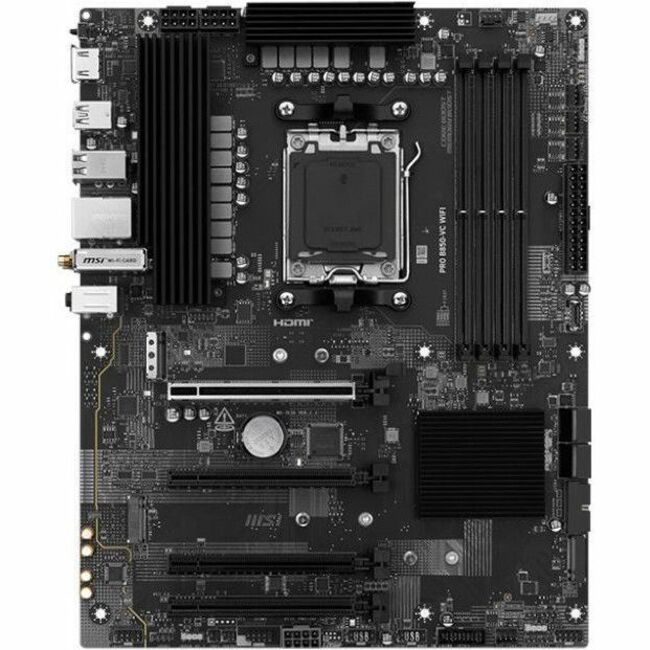 Main Image for MSI Pro PRO B850-VC WIFI Gaming Desktop Motherboard - AMD B850 Chipset - Socket AM5 - Micro ATX