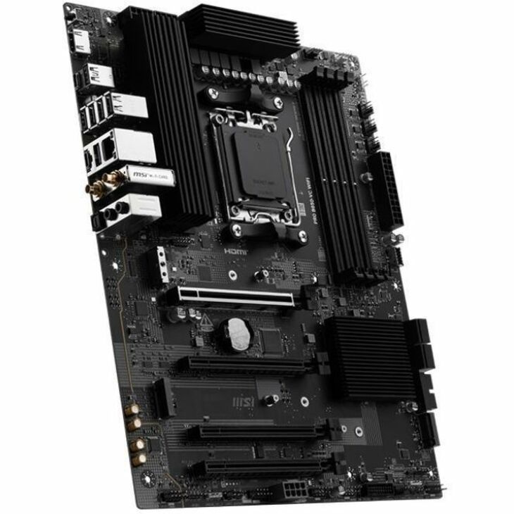 Alternate-Image3 Image for MSI Pro PRO B850-VC WIFI Gaming Desktop Motherboard - AMD B850 Chipset - Socket AM5 - Micro ATX