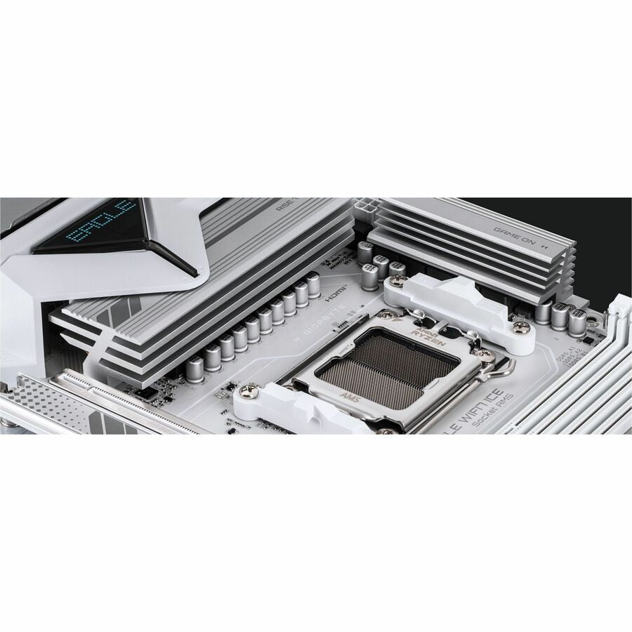 Alternate-Image4 Image for GIGABYTE Ultra Durable B850 EAGLE WIFI7 ICE Gaming Desktop Motherboard - AMD B850 Chipset - Socket AM5 - ATX