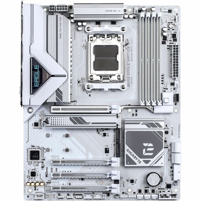 Alternate-Image1 Image for GIGABYTE Ultra Durable B850 EAGLE WIFI7 ICE Gaming Desktop Motherboard - AMD B850 Chipset - Socket AM5 - ATX