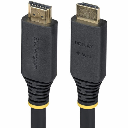 Main Image for StarTech 10m (32.8ft) Active High Speed HDMI Cable, 4K 60Hz/1440p 144Hz, 18Gbps, UHD HDMI 2.0 Cord, TPE Jacket