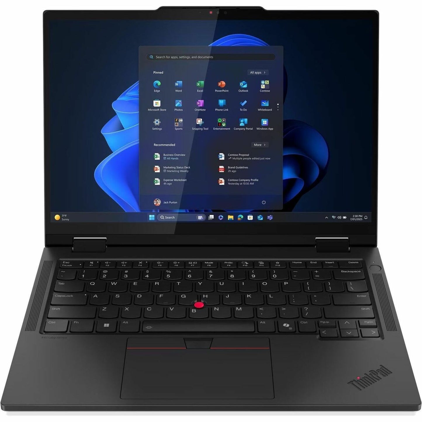 Main Image for T14s 2-in-1 G1 4.10 GHz W11P64 16.0GB 512GB PCIe 14