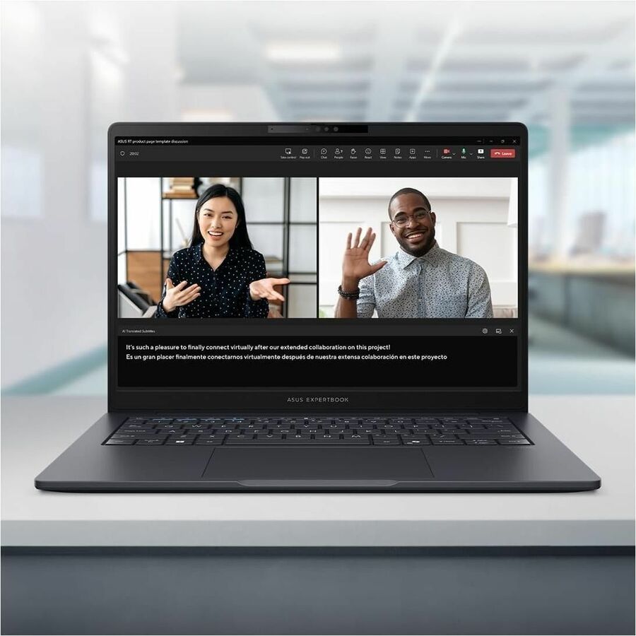 Alternate-Image10 Image for Asus ExpertBook B3 B3405 B3405CCA-XS54 14" Notebook - WUXGA - Intel Core Ultra 5 225H - 16 GB - 512 GB SSD - Smart Card Reader - Gentle Gray