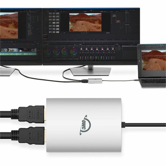 Main Image for OWC USB-C to Dual HDMI 4K Adapter With DisplayLink