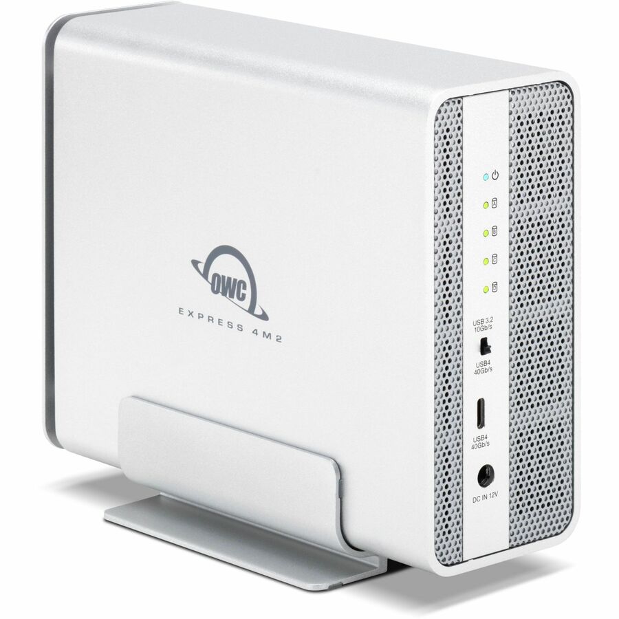 Alternate-Image1 Image for OWC Express 4M2 USB4 (40Gb/s) Four-Slot NVMe M.2 Enclosure