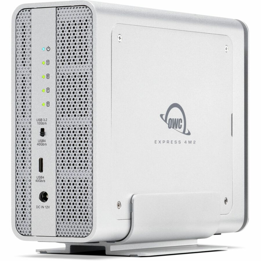 Alternate-Image1 Image for OWC Express 4M2 USB4 (40Gb/s) Four-Slot NVMe M.2 Enclosure With SoftRAID